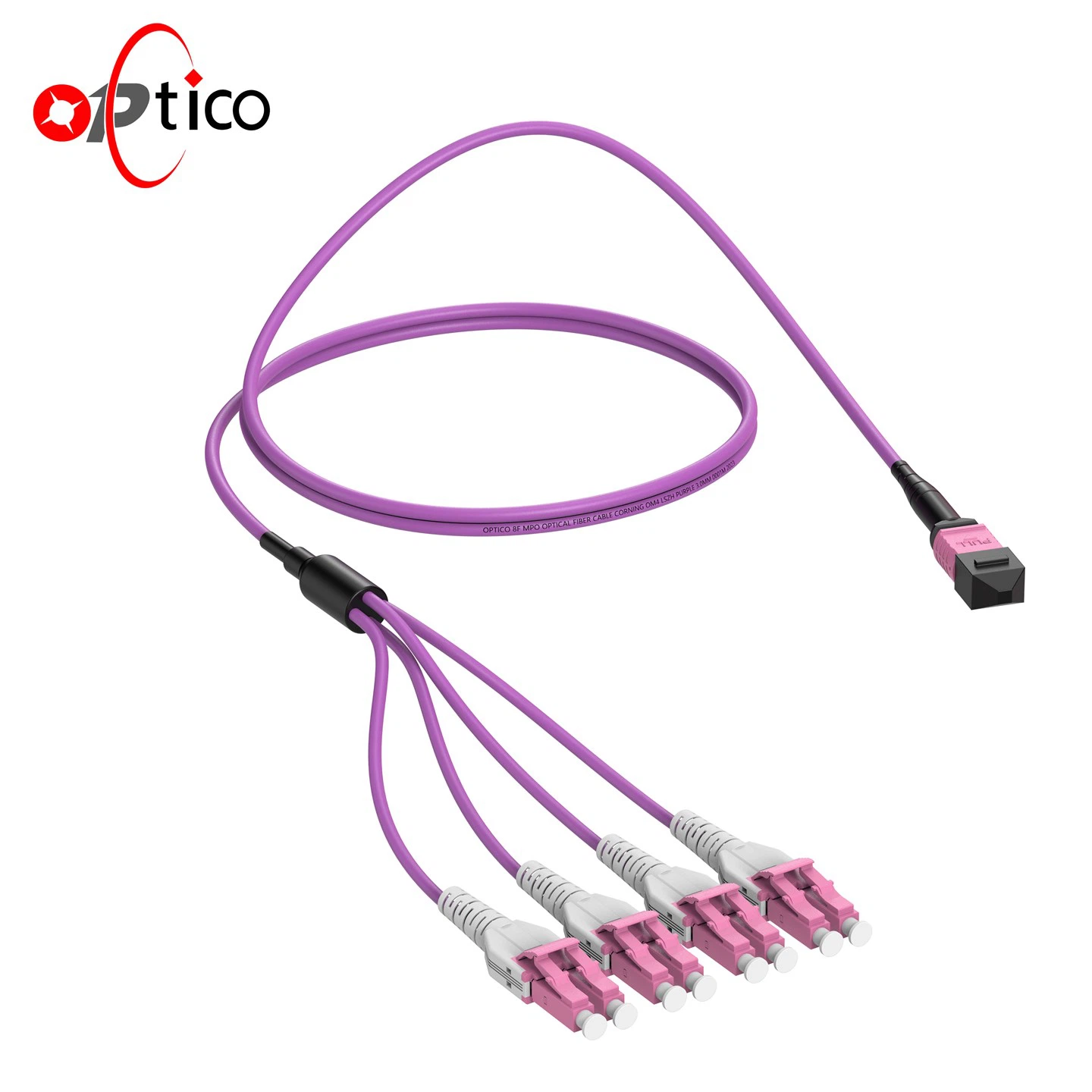 8 vlakana MPO FANOut kabel